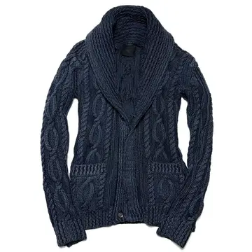 LEON 게재 junhashimoto SAND BLAST 숄 가디건 3