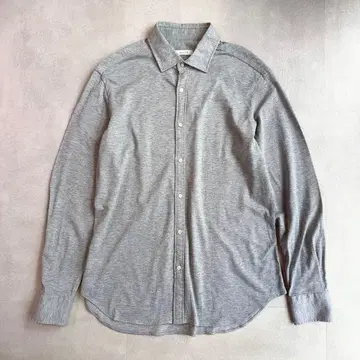 ARCODIO 알코디오 멜란지 사슴 무늬 저지 셔츠 그레이 42