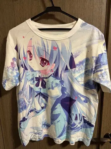 풀 그래픽 T셔츠 티나