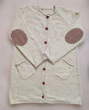 [ 미사용 새상품 ] 여성용 가디건 엘보 패치 포함 프리 사이즈 다운