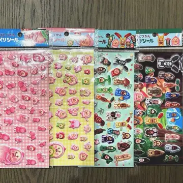 코비토즈칸 통통 씰 4장 세트