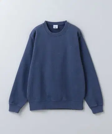 roku 6 로쿠 데미지 맨투맨 크루넥 블루 XL