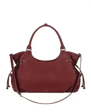 STAND OIL 버건디 숄더백