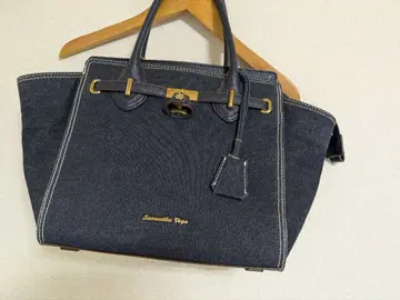 사만사 베가 데님 백