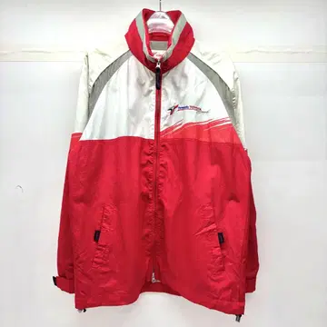 Panasonic TOYOTA 레이싱 자켓 M 화이트 레드