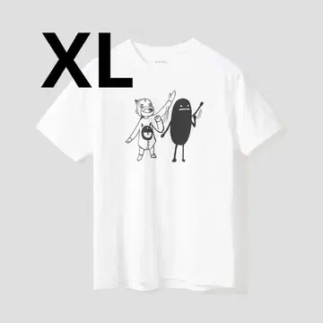 XL 골드 컬러 갓슈 무적 포르골레 T셔츠 그라니프 칸쵸메 라이쿠 마코토