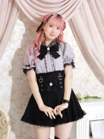 NOEMIE 최애 컬러 블라우스 보라색 size-M