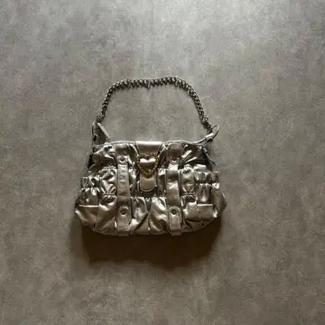 archive grunge gimmick bag y2k silver