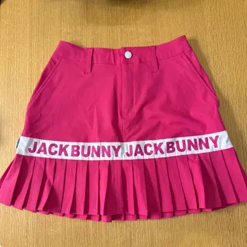 Jack Bunny 핑크 플리츠 스커트