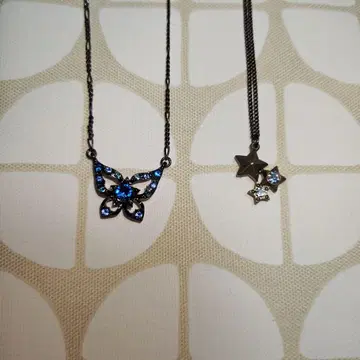 안나수이 목걸이 버터플라이 스타