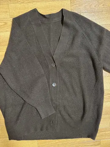 Spick and Span 다크 브라운 가디건