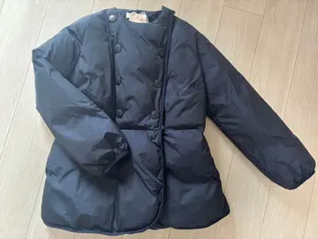 택 포함 새상품 보더스 앳 발코니 네이비 다운 자켓