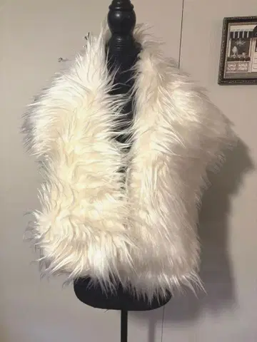 고져스 볼륨 발군 디럭스 퍼 숄 (안감은 아마 실크)