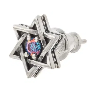 새상품 아르테미스킹스 헥사그램 스터드 귀걸이 BL AKE0073 귀걸이