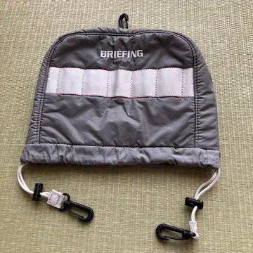 BRIEFING 아이언용 골프헤드커버 그레이