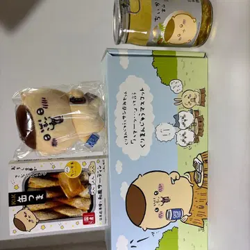 [하아-] 라고 말하는 밤만쥬 마스코트 밤만쥬와 단둘이 술마시기 세트