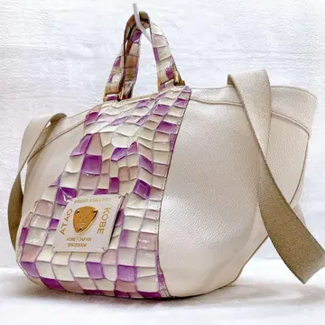 아름다운 ATAO 아타오 버터플라이 2way 백 비트로 금장 장식 라벤더