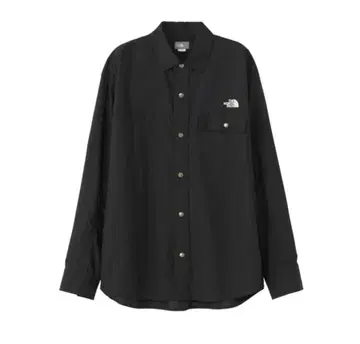 더 노스페이스 롱슬리브 눕시 셔츠 블랙 M