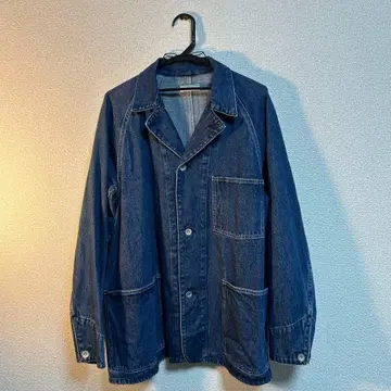 시운 다크 블루 데님 자켓