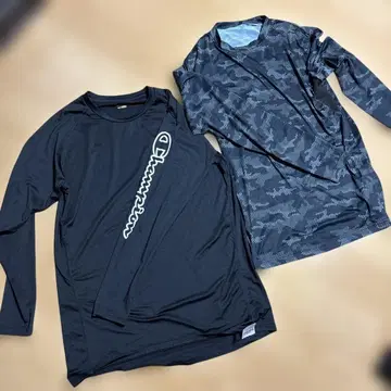 컨디션 최상 ] 챔피온 컴프레션 이너 쫄쫄이 긴팔 티셔츠 언더셔츠