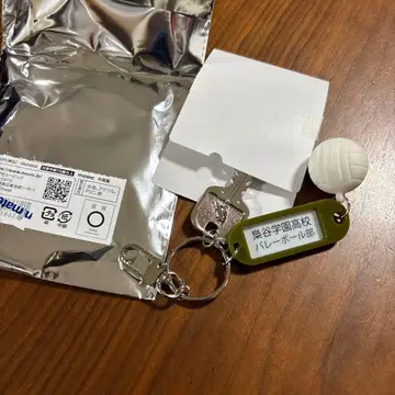 하이큐 트레이딩 고교명 포함 열쇠 참 키링 후쿠로다니 학원 고교