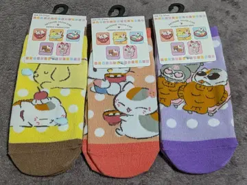 나츠메 우인장 SANRIO 콜라보 양말 세트