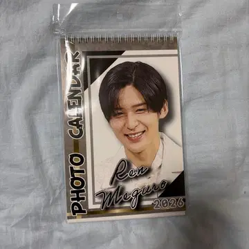 미개봉 메구로 렌 포토 캘린더 2026년 탁상용