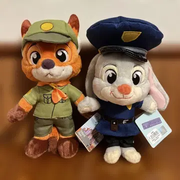 상하이 디즈니 주토피아 닉 주디 봉제 인형 (어린 시절) 판매 종료