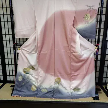 리메이크 순수 실크 금박 손그림 호몬기 재고 처분품 018