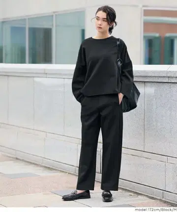 coca 소프트 맨투맨 오버 사이즈 상의 팬츠 상하의 세트