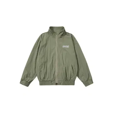 AEAE WEB LOGO TEAM 나일론 집업 자켓