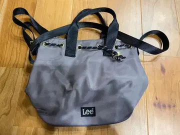Lee 숄더백 차콜 그레이
