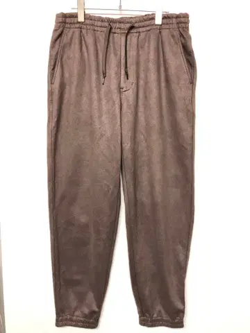 BEAMS HEART 빔즈 구제 페이크 스웨이드 이지 팬츠