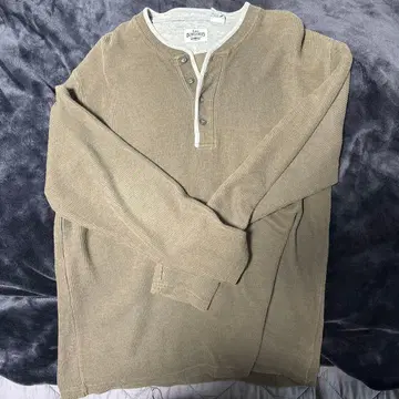 리 던가리스 긴팔 티셔츠 올리브 그린 서멀