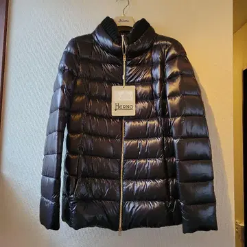 Herno 블랙 다운 자켓 44
