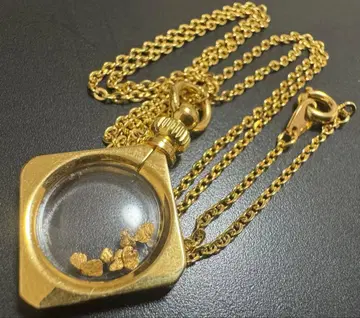 사금 펜던트 탑 목걸이