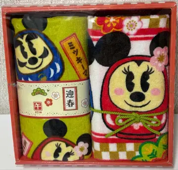 도쿄 디즈니 리조트 2014 맞이 봄 타월 2장 세트