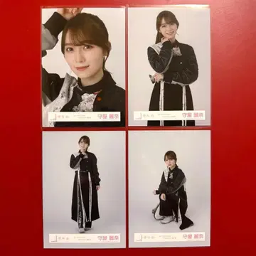 사쿠라자카46 브로마이드 모리야 레이나 Addiction 블랙 의상 컴프