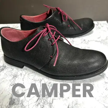 CAMPER 캠퍼 플랫슈즈 1913 레이스업 가죽 신발 37 23.5
