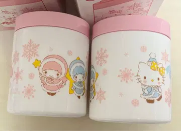 키티 마이멜로디 키키라라 캐니스터 조미료 통 작은 병 복권 윈터