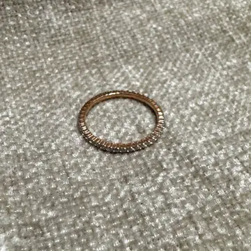 BLOOM 로즈 골드 풀 이터니티 반지