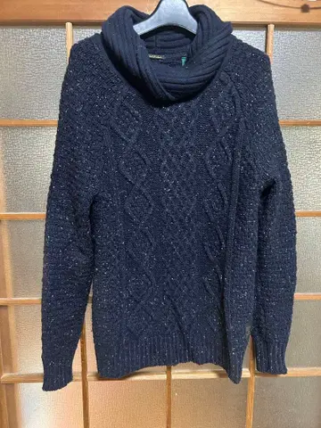 Scotch & Soda 네이비 케이블 니트 S