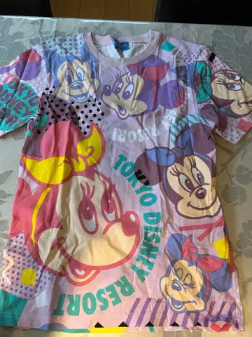 도쿄 디즈니 리조트 미니 마우스 T셔츠 S사이즈