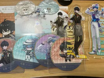 명조 표박자 브란트 아크릴 스탠드 코스터 엽서