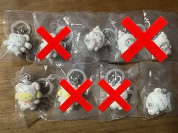 산리오 메지루시 액세서리 ~푹신푹신 스노우~ 4종 세트