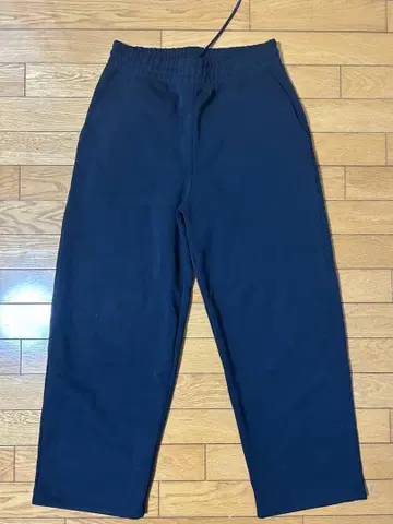 UNIQLO C 네이비와 그레이 와이드 팬츠 M 사이즈