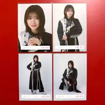 사쿠라자카46 생사진 코지마 나기사 Addiction 블랙 의상 컴프