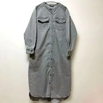 즉시 구매 OK 언타이틀 데님 롱 그레이 사이즈 1