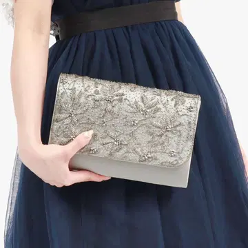 택 포함 새상품 녹틸루카 파티백 숄더백 그레이