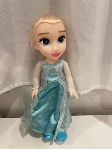 엘사 인형 스카이블루 의상